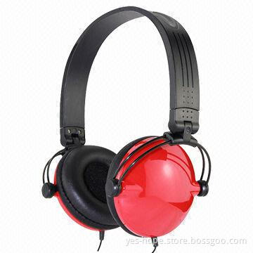 Custom color braided wire headphone